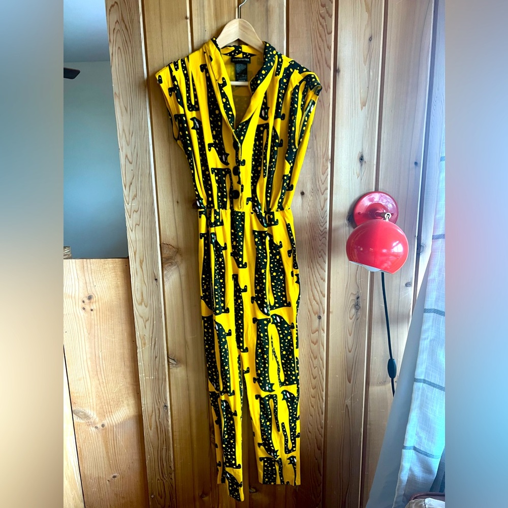 Nooworks Magic Suit in Long Cat Yellow sz M